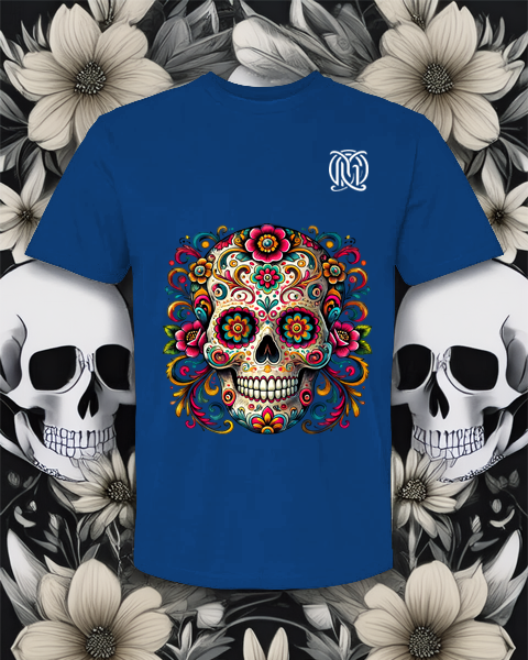 Floral Skull (T-Shirt)
