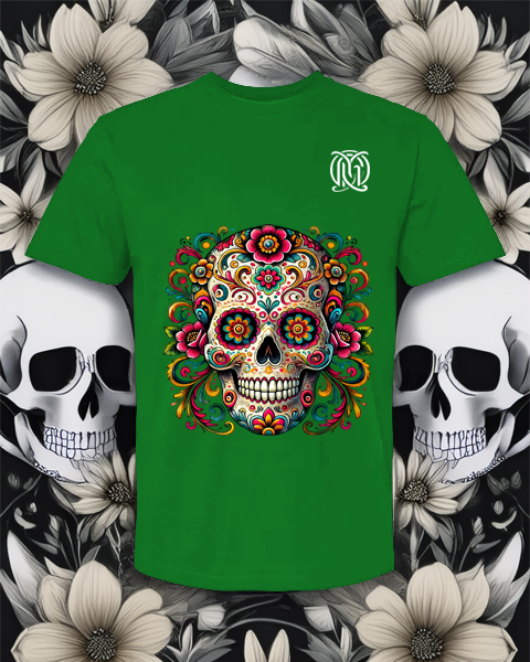 Floral Skull (T-Shirt)