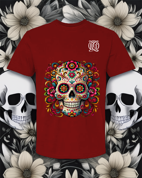 Floral Skull (T-Shirt)